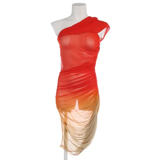 Cocktail Dress in Orange, Polyamide, Mugler