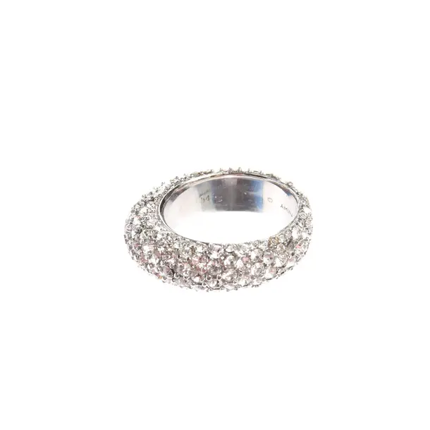 Ring in Metallic, Metal (metallic, metallized), Amina Muaddi