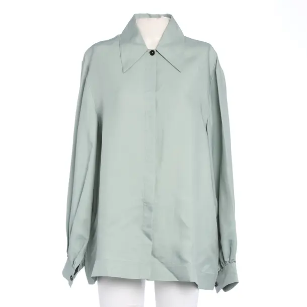 Bluse in Grün, Viskose, Jil Sander