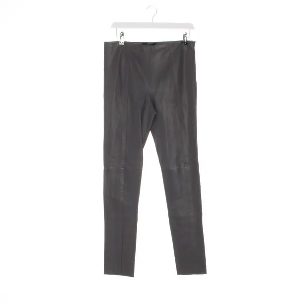 Pants in Gray, Leather, Steffen Schraut