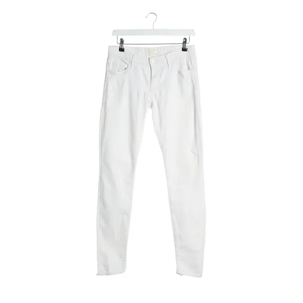 Jeans skinny, in Bianco, Cotone, Madre