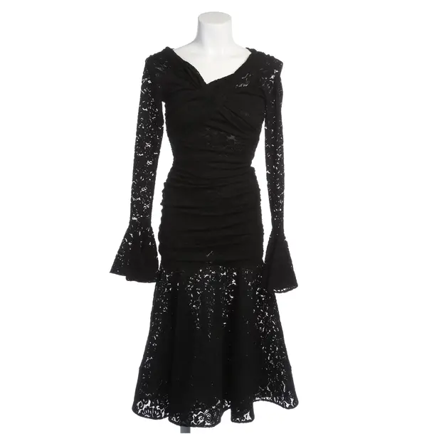 Cocktailkleid in Schwarz, Polyimid, Caroline Constas