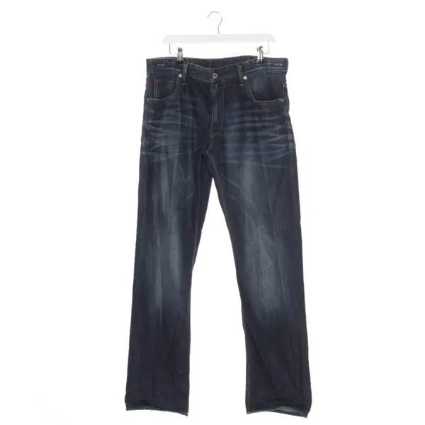 Jeans Straight Fit in Blau, Baumwolle, Love Moschino