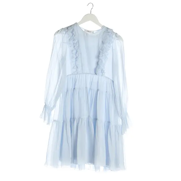 Cocktail Dress, in Light Blue, Silk, Dorothee Schumacher
