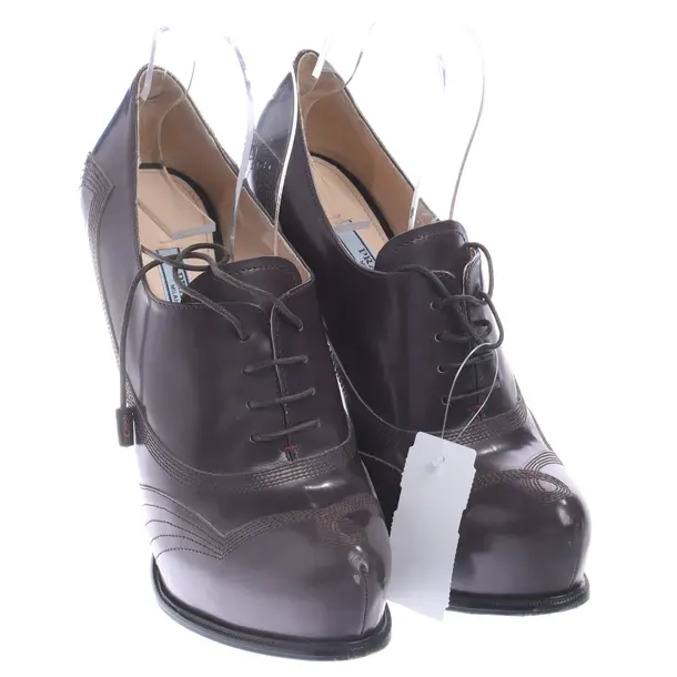 Ankle Pumps in Brown, , Prada
