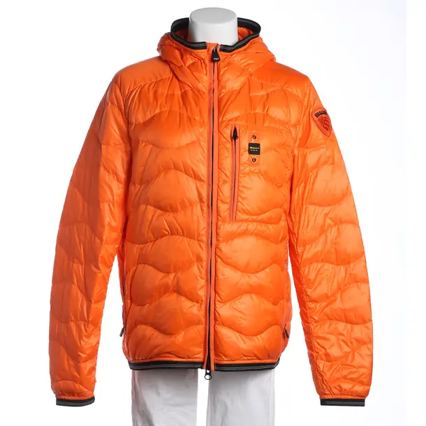 Übergangsjacke, in Neon Orange, Polyamid, Blauer USA