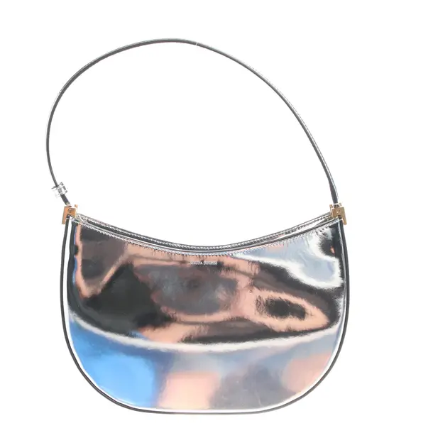 Shoulder Bag in Metallic, Leather, Magda Butrym