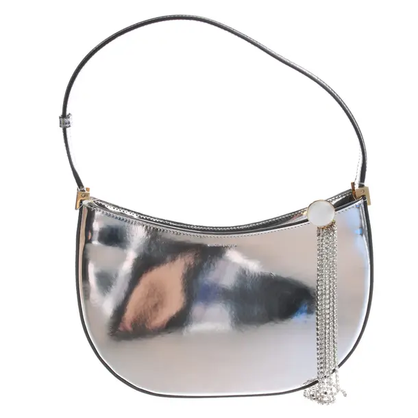 Schultertasche in Metallic, Leder, Magda Butrym