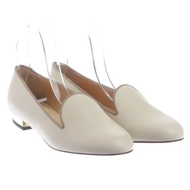 Halbschuhe in Weiß, , Charlotte Olympia