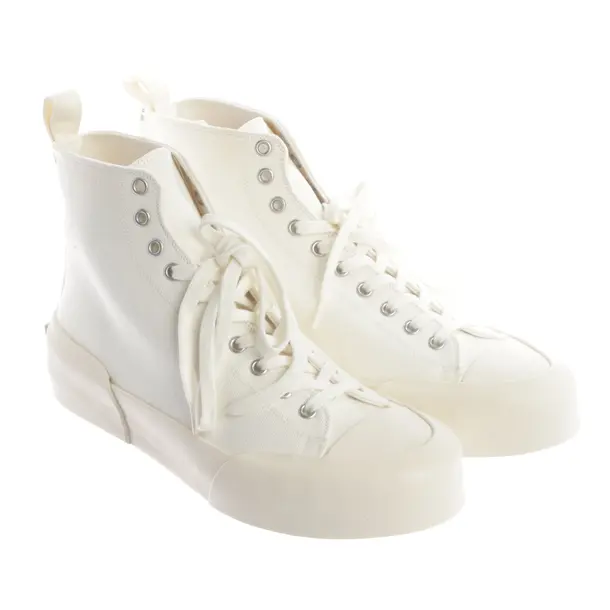 High-Top Sneakers, in Beige, Jil Sander