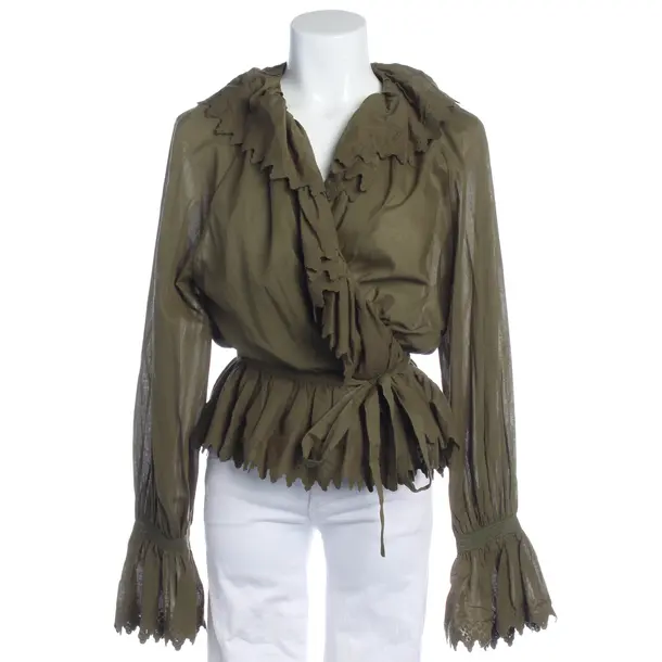 Blouse in Green, Cotton, Etro