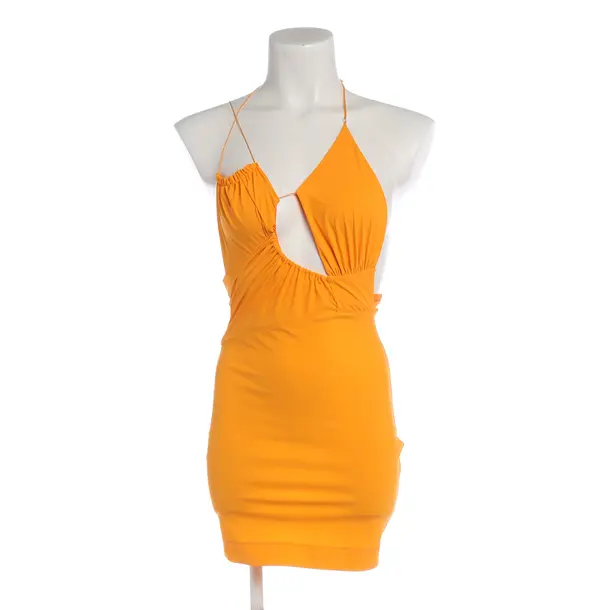 Cocktailkleid in Orange, Polyester, Nensi Dojaka