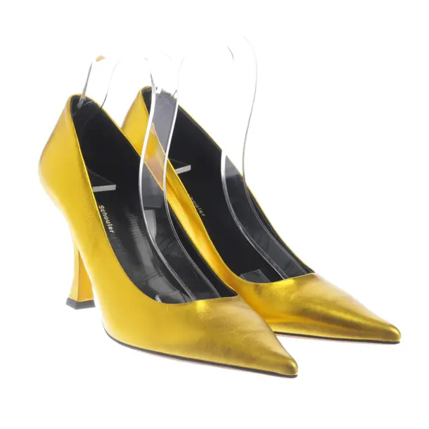 Pumps in Metallic, , Proenza Schouler