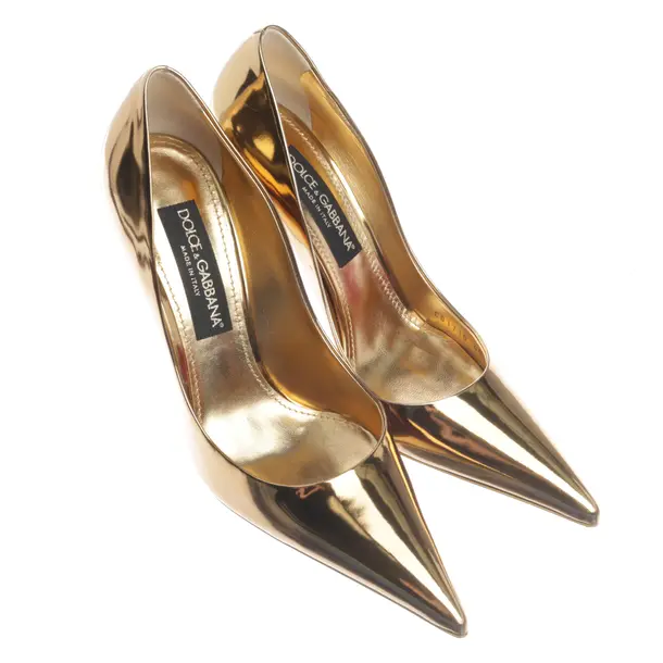 Pumps in Metallic, , Dolce & Gabbana