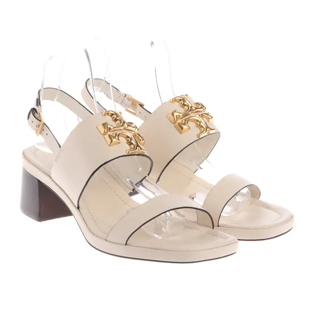 Wedges, in Beige, Tory Burch