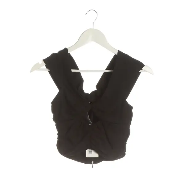 Top, in Schwarz, Seide, Magda Butrym