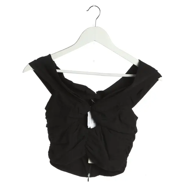 Top in Schwarz, Seide, Magda Butrym