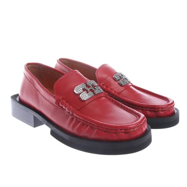 Flats in Red, , Ganni