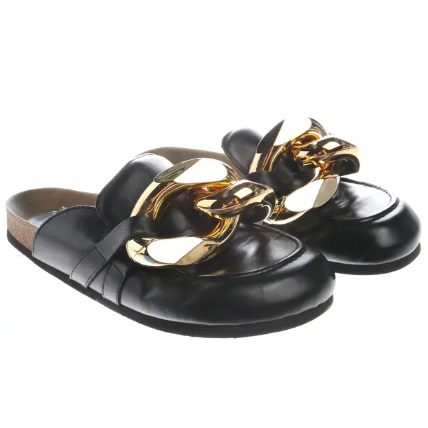Mules in Schwarz, , JW Anderson