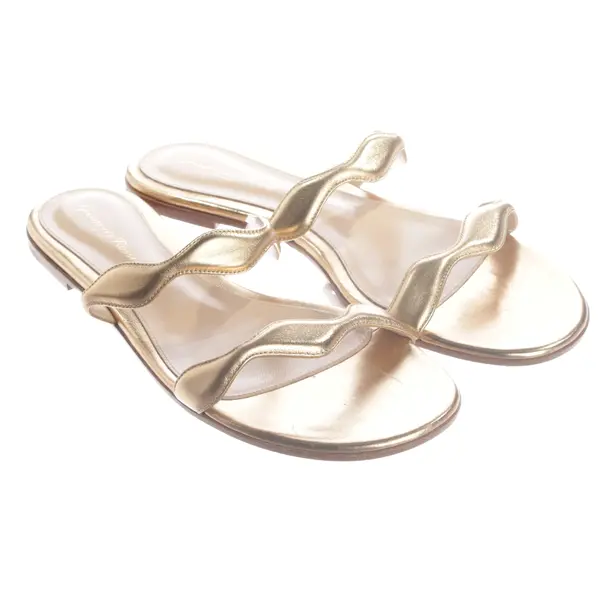 Sandali, in Oro, Gianvito Rossi