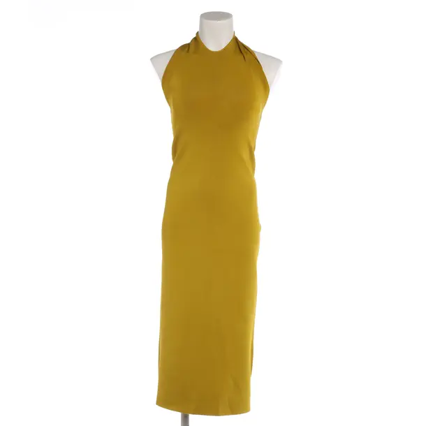 Kleid in Gelb, Viskose, Galvan London