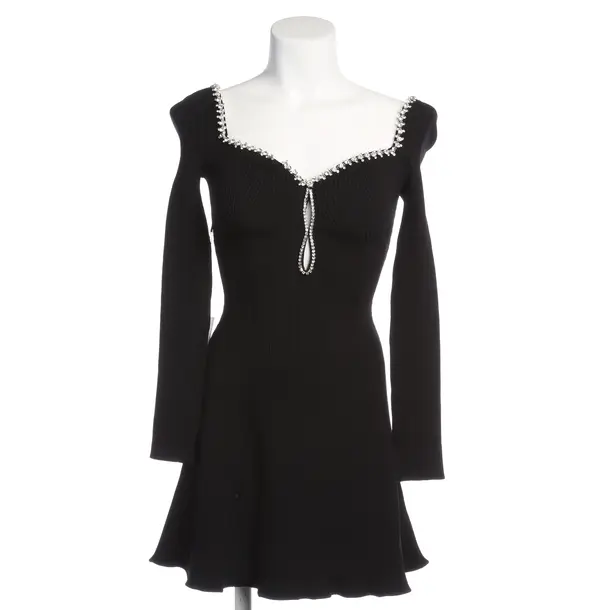 Cocktail Dress in Black, Polyamide, self-portrait