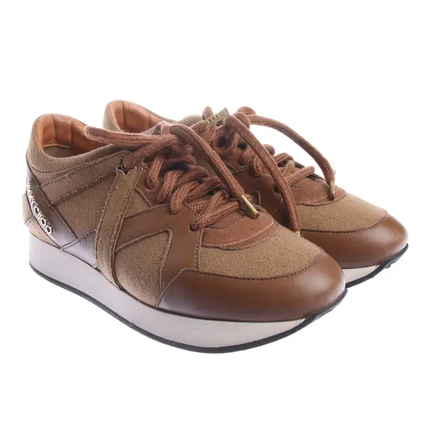 Sneakers in Brown, , Jimmy Choo