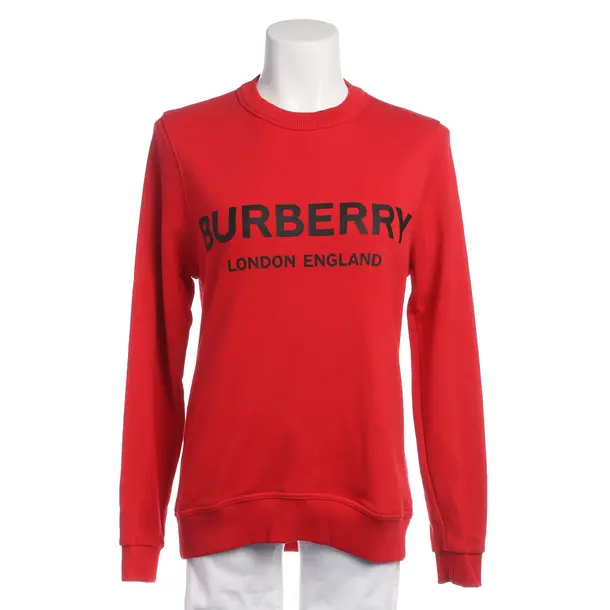 Sweatshirt in Rot, Baumwolle, Burberry