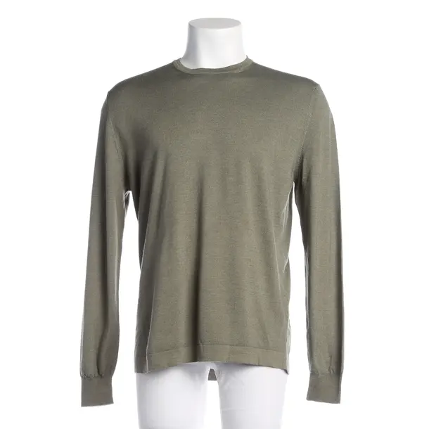 Jumper, in Green, Cotton, Boglioli