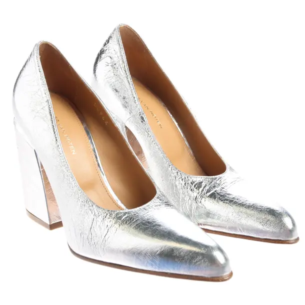 Pumps in Metallic, , Dries van Noten