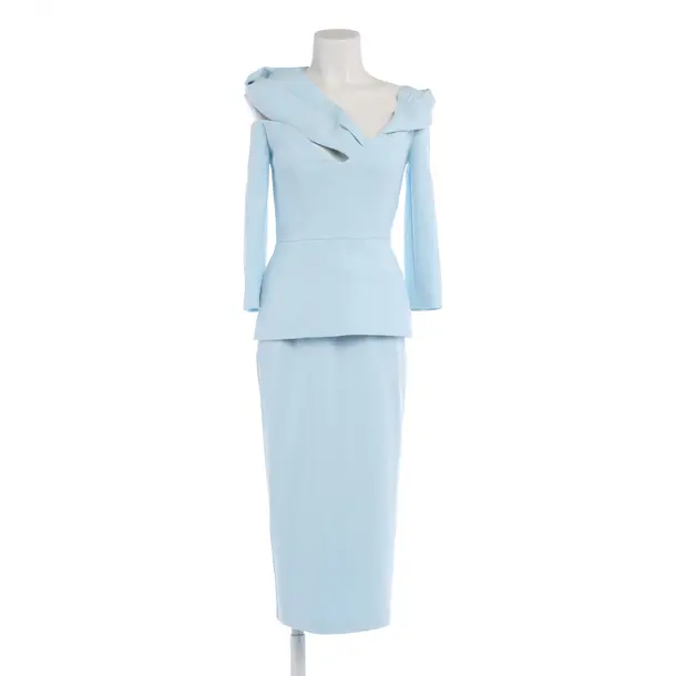 Cocktail Dress in Blue, Polyester, Safiyaa