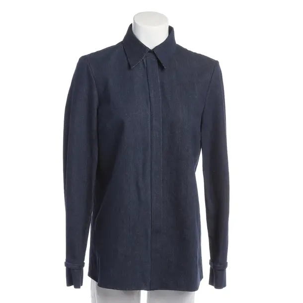 Blazer in Blue, Cotton, Gabriela Hearst