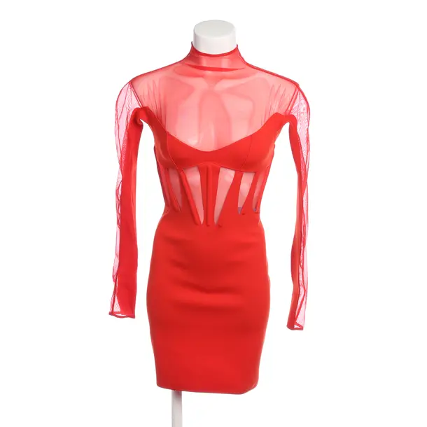 Cocktailkleid in Rot, Polyamid, Mugler