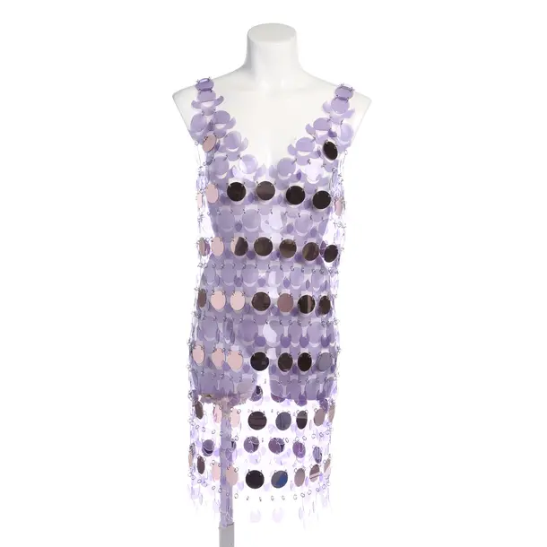 Kleid in Lila, Polyester, Paco Rabanne