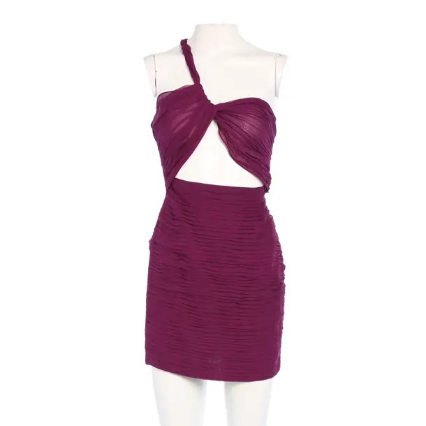 Cocktail Dress in Purple, Silk, Magda Butrym