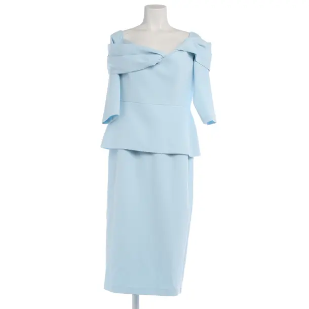 Cocktailkleid in Blau, Polyester, Safiyaa