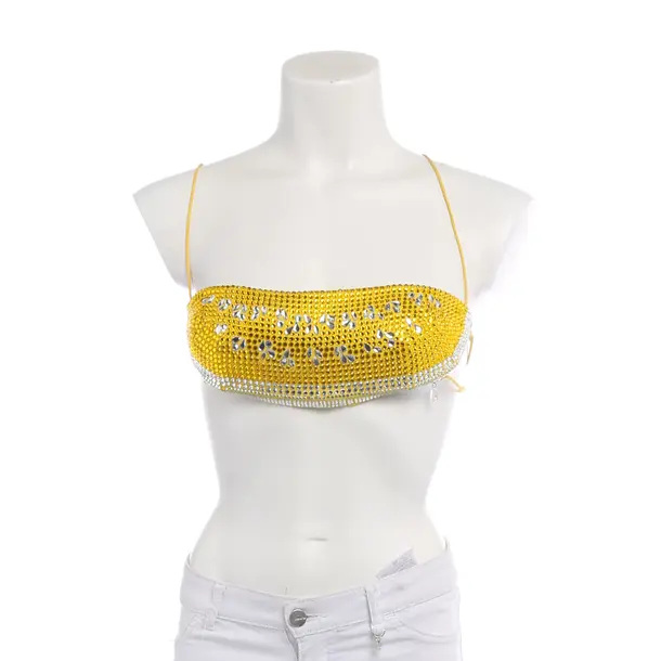 Top in Metallic, Wool, Area