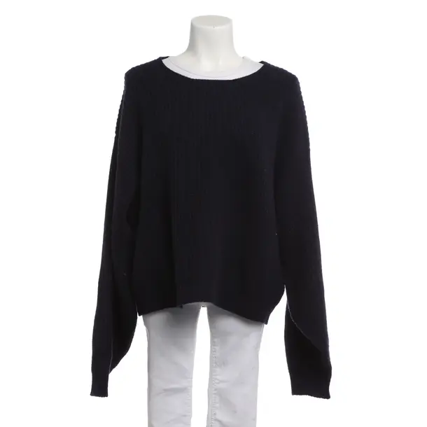 Pullover, in Navy, Wolle, by Aylin König