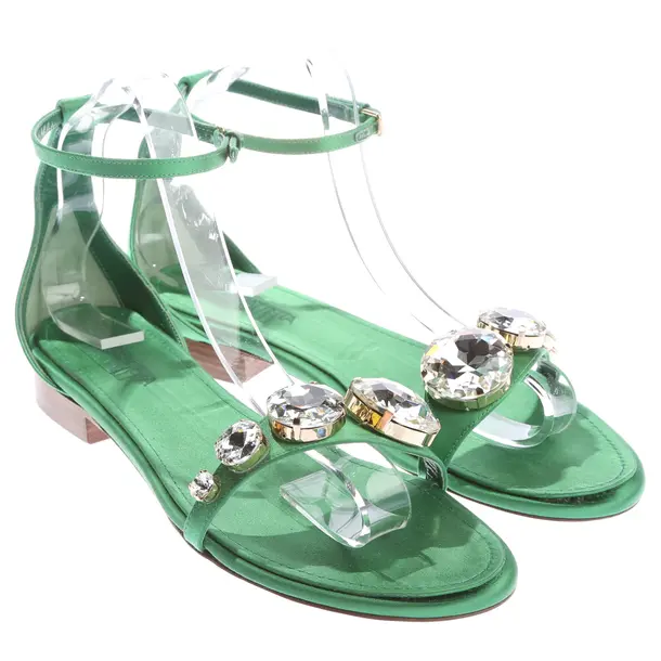 Sandals in Green, , Giambattista Valli