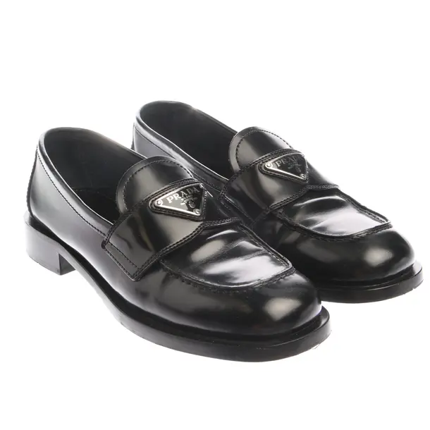 Loafers in Schwarz, , Prada