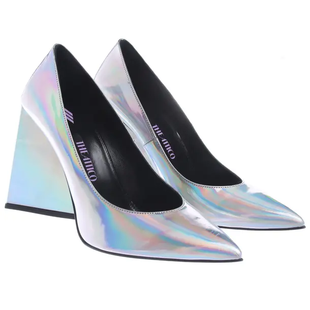 Pumps in Metallic, , The Attico