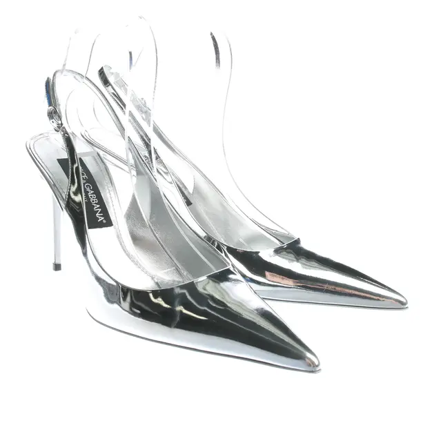 Pumps in Metallic, , Dolce & Gabbana