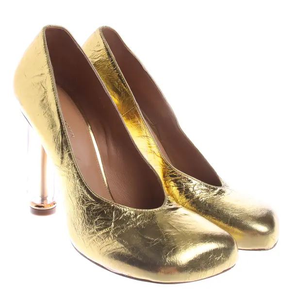Pumps in Metallic, , Dries van Noten