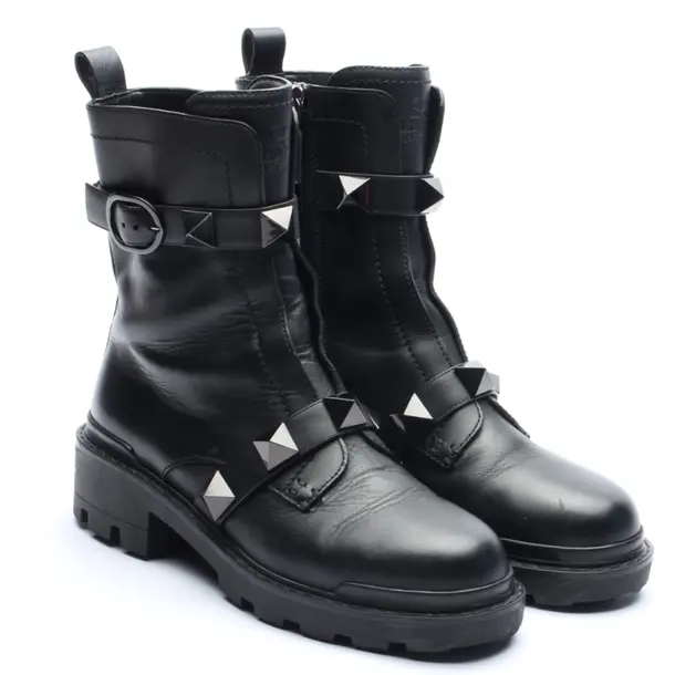 Ankle Boots in Black, , Valentino