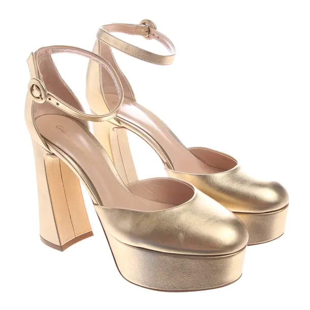 Pumps in Metallic, , Gianvito Rossi