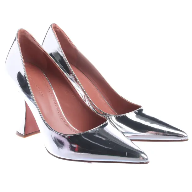 Pumps in Metallic, , Amina Muaddi