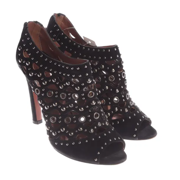 Sandali, in Nero, Alaia