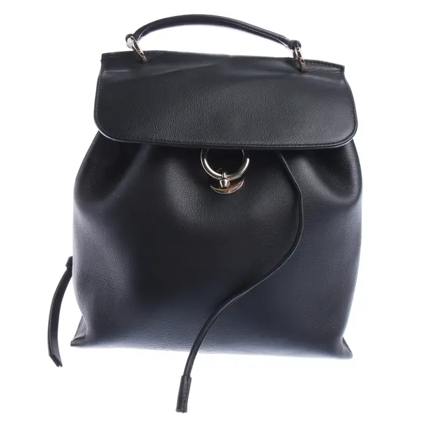 Rucksack in Schwarz, Leder, Salvatore Ferragamo