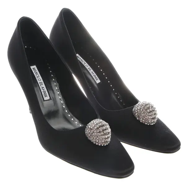 Pumps in Schwarz, , Manolo Blahnik