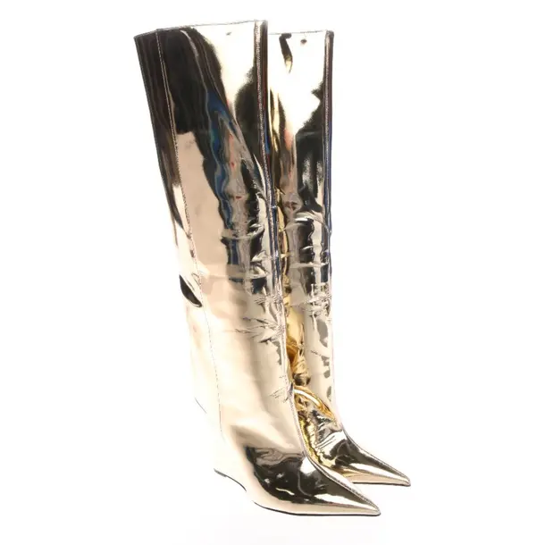 Stiefel in Metallic, , Jimmy Choo